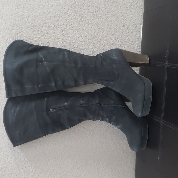 Steve Madden Rackey platform boots black - Picture 3 of 7